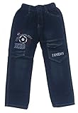  Unbekannt Bequeme Jungen Jeans mit rundum Gummizug in Blau, Gr. 122, J140.8e