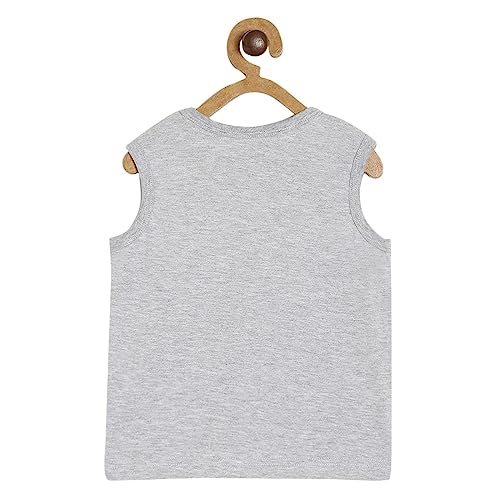 Image of Mini Klub Boys Grey Marl T-Shirt Pack of 1