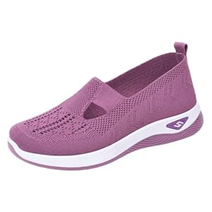 Women’s Woven Orthopedic Breathable Soft Shoes Arch Support, Diabetes Foam Shoes Walking Anti-Skid Sports Shoes