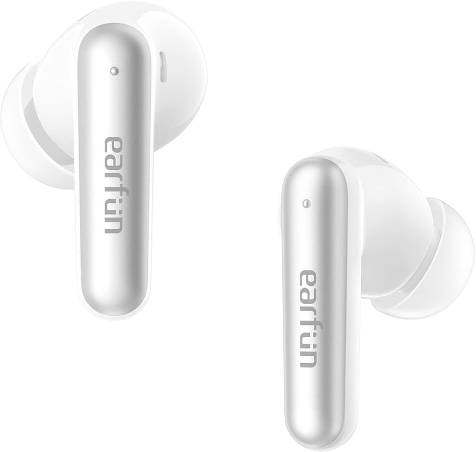 Earfun Air Pro 4i Kulak Içi Bluetooth Kulaklık - Hibrit Aktif Gürültü Engelleme - 40 Saat Kullanım Süresi - IP55 - Beyaz (Earfun Türkiye Garantili)