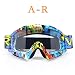 Produktbild DFGDH Motorrad Schutzbrille Motorrad Staubdicht Brille Motocross Offroad Dirt Bike Downhill Racing Schutzbrille Ski Snowboard Brillen