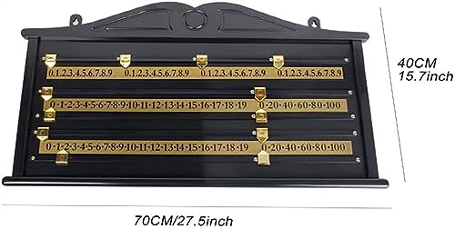 Marcador Billiards para Snooker con diseño colgante miniatura 5