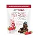Jay Robb - Grass-Fed Whey Protein Isolate Powder, Outrageously Delicious, Strawberry, 11 Servings (12 oz)