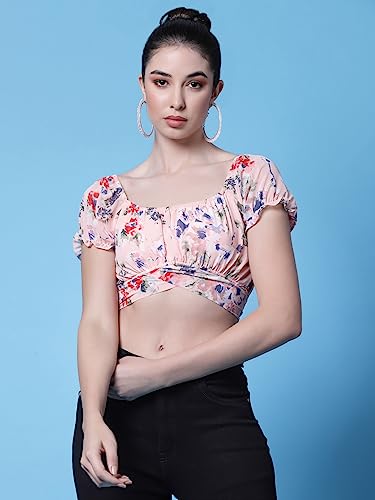 Image of OOMPH! Women's Floral Relaxed Fit Top