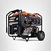 Generac 12,500 Starting Watt Tri-Fuel Portable Generator - Electric Start - Gas, Propane or Natural Gas - Home Backup, Jobsite, or RV - Quiet Operation - Long Runtime - 49-State Compliant