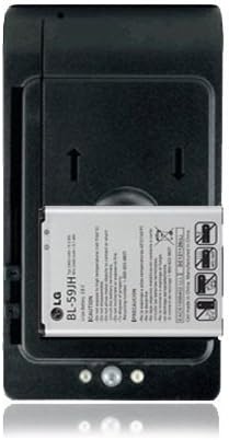 Replacement Generic Battery for LG Optimus F6 MS500, D500, Optimus F3 MS659, LS720, VM720 (BL-59JH) + Universal Battery Charger Combo With USB Port