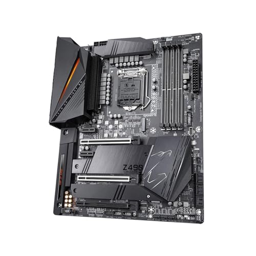 Image of motherboard Fit For GIGABYTE Z490 AORUS PRO AX Motherboard Intel LGA 1200 DDR4 ATX M.2 Mainboard