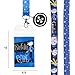 Coraline Twitchy Witchy Girl 22-inch Lanyard with Clear ID Sleeve and Rubber Charm