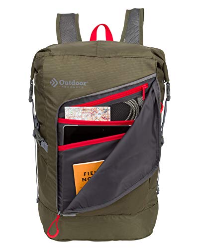 Outdoor Products Cycler Roll-Top Pack (Grape Leaf) (Grape Leaf) #TOP3