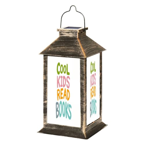 Solar Lantern Cool Kids Read Books Boho Classroom Reading Room