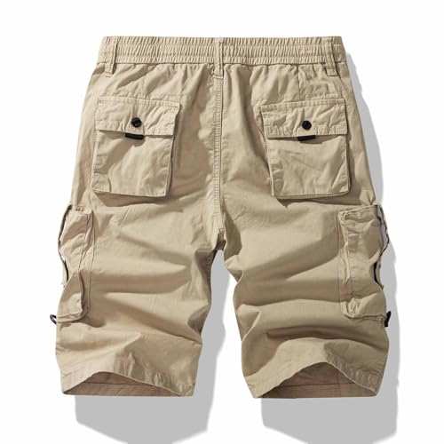 Short homme grande taille confortable à cordon de serrage ajustable