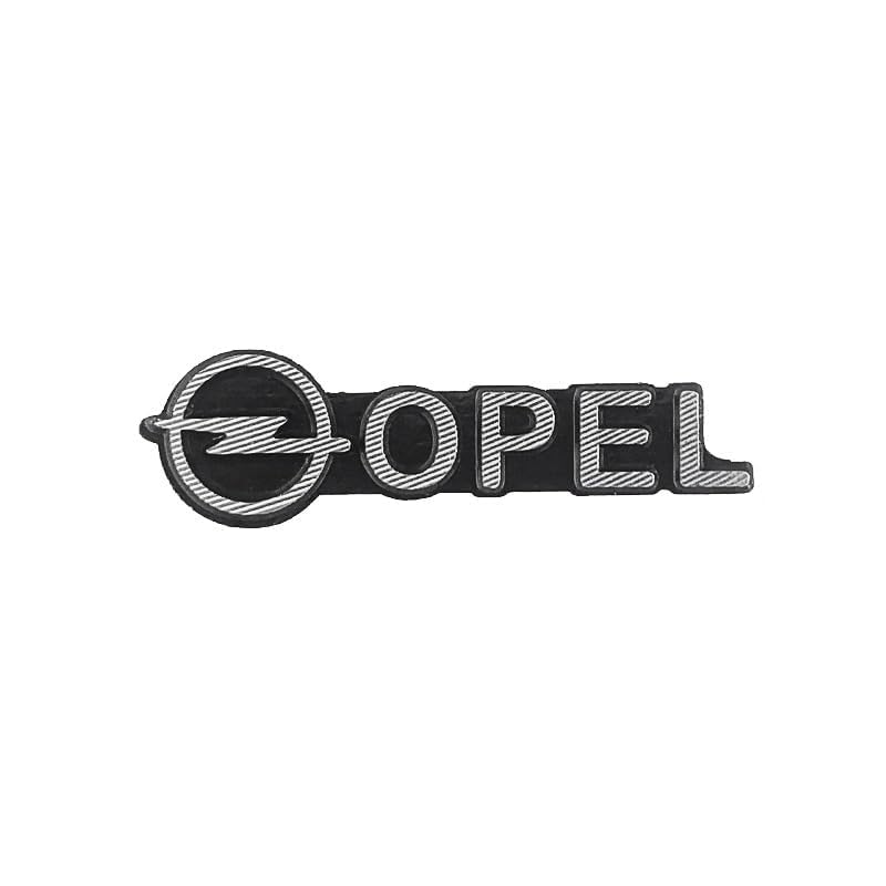 MYYULONG 3D Auto Metall Logo Emblem Aufkleber für Opel Vauxhall Vectra 2000-2009, Chrom Stereo Karosserie Abzeichen Styling DIY Dekoration Sticker Tuning Zubehör