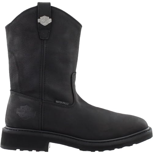 Harley-Davidson Footwear Men's Altman Western Boot, Black, 9 - Thumbnail 4