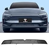 TOPABYTE フロントグリルメッシュ Tesla Model Y Juniper 2025 車用下部バンパー 一体型昆虫ネット、フロントエアインレットベントグリルグリッドカバー交換用アクセサリー