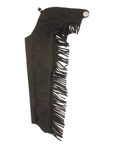 Tough-1 Synthetic Suede Youth Western Show Chaps S