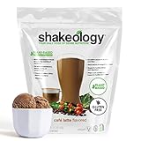 Shakeology Superfood Shake, Healthy Vegan Dessert Powder with Plant Protein, Probiotics, Adaptogens, and Vitamins (Caffe Latte, 30 Day Supply), 17.0 grams