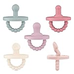 Ryan & Rose Cutie PAT Pacifier Teether (Starter Kit, Blossom)