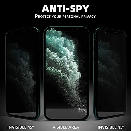 Image of Privacy Tempered Glass Screen Protecter For iPhone 14 Plus /iPhone 14+ /iPhone 13 Pro Max (6.7) inch 2022 | Edge to Edge Anti Spy Film (Edge to Edge Full Coverage) Case Friendly - 1 Pack