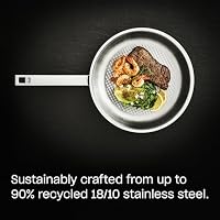 Fissler Original-Profi Collection/Edelstahl-Pfanne (Ø 24 cm) Stielpfanne mit Innen-Skala, novogrill Bratfläche - Induktion – Ansicht 6