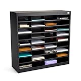 Scranton & Co Steel Mail Organizer, 36 Letter Size Compartments, 37.5