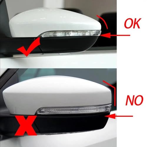 Coque de rétroviseur pour remplacer un cache abîmé sur Jetta et Passat B7