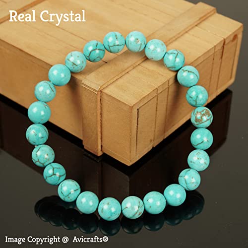 Turquoise Bracelets, Balance Bracelet, Unisex Bracelet, Yoga Bracelet Chakra Bracelet, Blue Gemstone Bracelet, Turquoise Jewelry Genuine Natural Stone Bracelet, Semi Precious Stone Bracelet Gift #TOP1