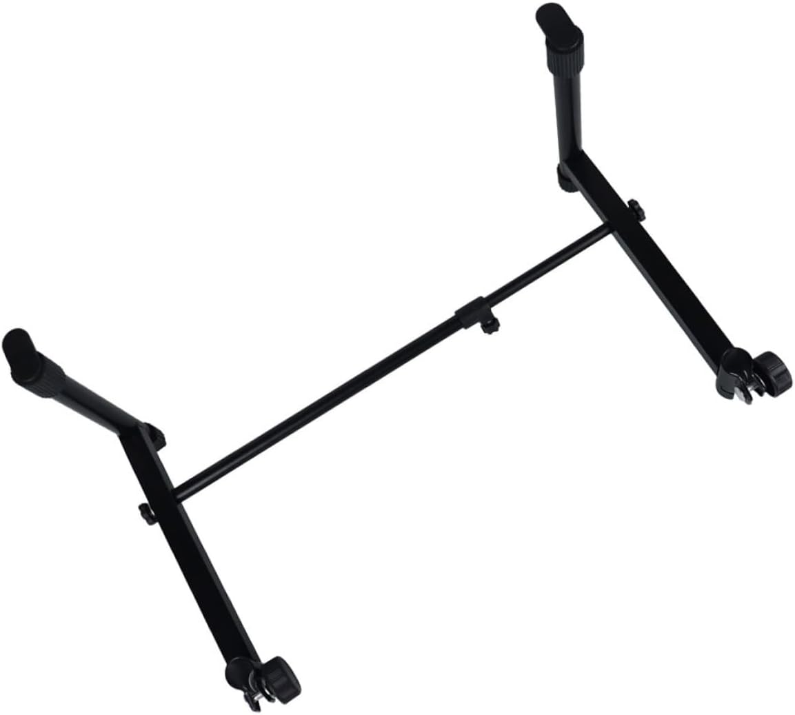 Mikinona Keyboard Stand Extension Adapter for Electronic Keyboards and Stable Design Ergonomic Height Adjustable Rack Compatible Brands and Models