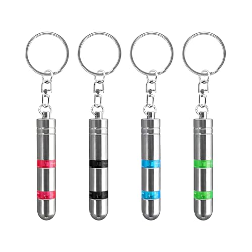 ZNDAW 4PCS Static Electricity Remover Keychain, Car Human Static Eliminator