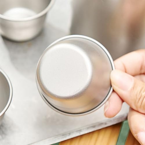 Juego de té compacto con taza portátil de 50 ml y estuche de transporte 5