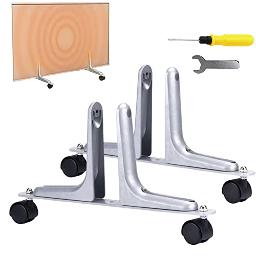 Divisorio per ufficio in alluminio con piedini protettivi, divisorio mobile per hotel con piastra riscaldante e ruote, ideale per soluzioni flessibili per spazi di lavoro