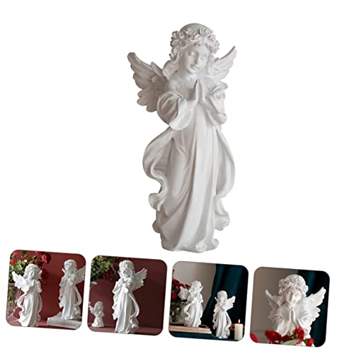 Figurine Ange Résine UKCOCO pour Meuble Vide et Table sans Vie