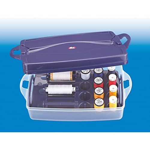 Image of Prym Click Box with Thread Sorting Inserts, Clear