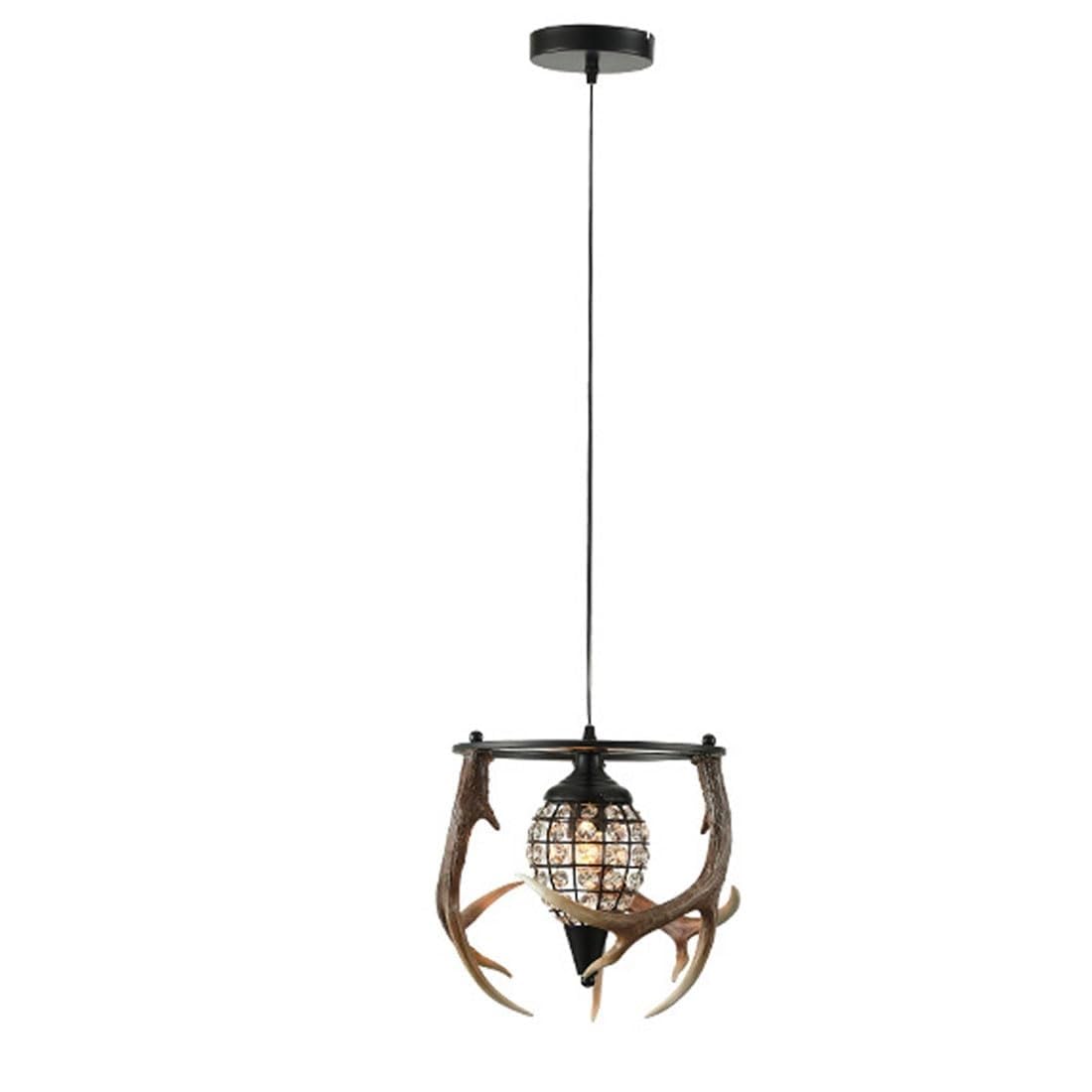 Lustre de luxe léger E27 au design créatif pour salon et restaurant chic - 8