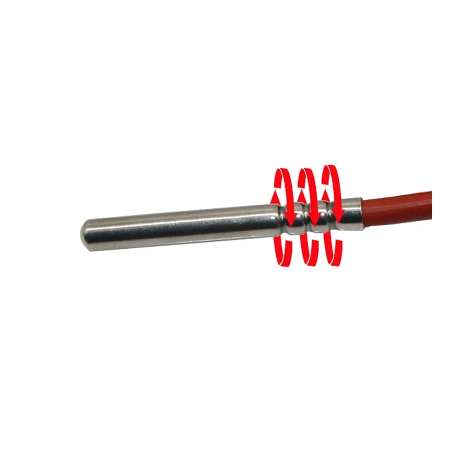 Kabel silikonowy 15 m 6 * 50 mm 3-przewodowy typ Termopara PT100 Wodoodporny czujnik temperatury