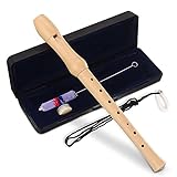 【Alcance del uso】El sonido del flauta de madera le brinda una experiencia musical diferente. El flauta de madera es adecuado para estudiantes de primaria y secundaria, así como para amantes de la música, y puede usarse en una variedad de ocasiones.