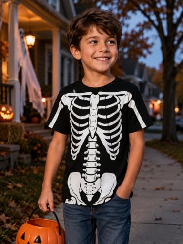 Image of uideazone Boys 3D Graphic T-Shirts Short Sleeve Crew Neck Tees 4-16Y