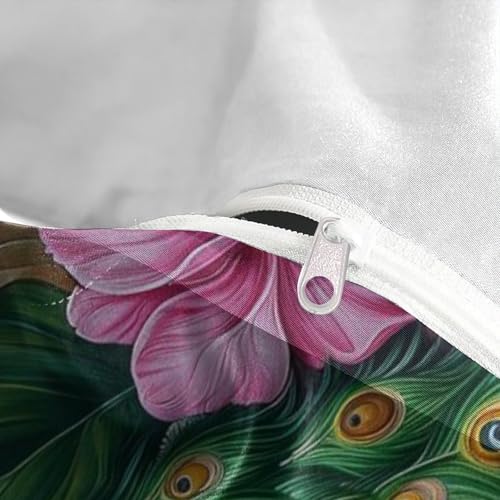 Microfibre parure de lit 3 pièces housse de couette single 135x200 cm - 8