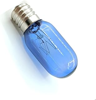 241552802 297048600 7297048600 Compatible with Frigidaire Electrolux Kenmore KitchenAid Refrigerator Light Bulb 25 Watt, Blue