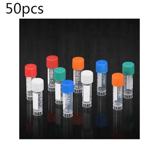 Tubes cryogéniques gradués 1,8 ml étanches à bouchon à vis pour congélation - 2