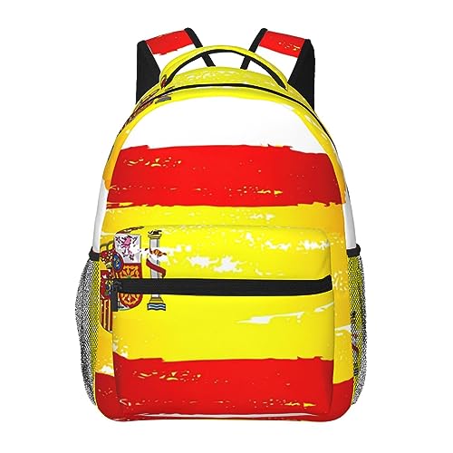 Sac à dos d'école imprimé bien-être avec compartiment rembourré