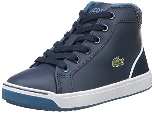 Lacoste Explorateur Lace 317 1, Baskets montantes Mixte Enfant, Bleu (Nvy), 28 EU