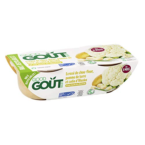  Good Goût - BIO - Écrasé de chou-fleur, pomme ...