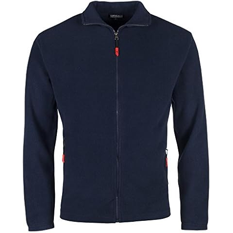 Urban Heritage Mens Classic Full Zip Fleece Jacket (5XL (50"), Navy) Cover