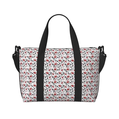 Sac de voyage polyvalent grand format avec imprimé tendance mode moderne