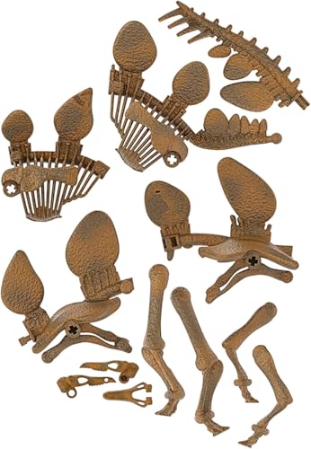 Clementoni | Coffret Stégosaure 7 Ans + | Laboratoire Archéo Ludic | Creuse Le Bloc de Terre | Fossile Os Emboitables | Manuel Illustré, Carte et Outils | Fabriqué en Italie | Cadeau pour (Lot de 2)