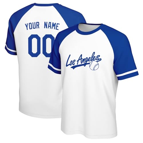 Image of ANTKING T-Shirt Custom Name Number Crewneck Short Sleeve for Men Youth Gifts