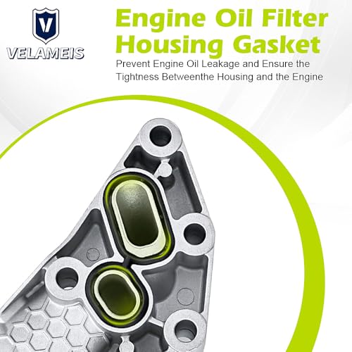 Image of 1PCS 26345-3LAA0 Engine Oil Filter Housing Gasket Fit For Kia Cadenza 3.3l 2016-2021 For Hyundai Palisade 2020-2024