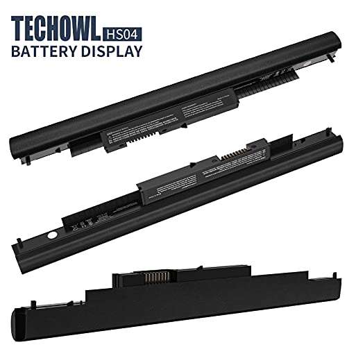 807956-001 Replacement Battery For Hp Laptop Battery, Techowl Hs03 Battery Compatible With Hp Spare 807956-001 Laptop Battery 807957-001 Hp Battery Hs04 - High-Performance Spare Battery [2600Mah/38Wh] #TOP2