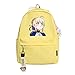 jiminhope Anime Fate/stay night Zaino Saber Zaino Rin Toosaka Daypack Bookbag Fate stay night Saber School Bag per Unisex