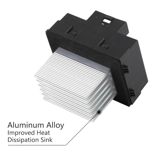 Image of HVAC Fan Blower Motor Resistor with Connector Wire Harness Compatible with 2010-2012 Ford Fusion Lincoln MKZ 2006 2010-2011 Mercury Milan Replace #:8E5Z19E624A 8E5Z19E624A